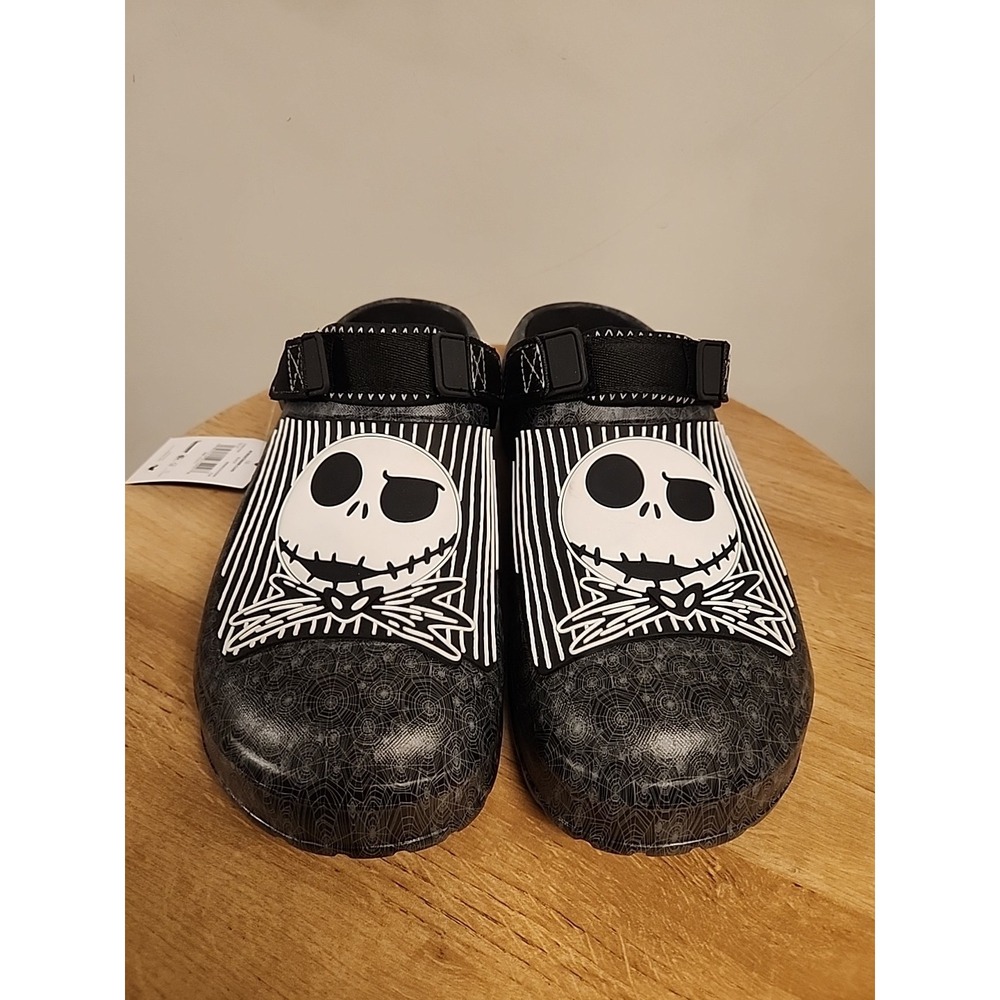Mens Size 13 Disney Tim Burton's Nightmare Before Christmas Clog Sandals - Picture 2 of 5